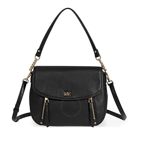 Michael Kors Womens Evie Shoulder Bag Black (BLACK): 